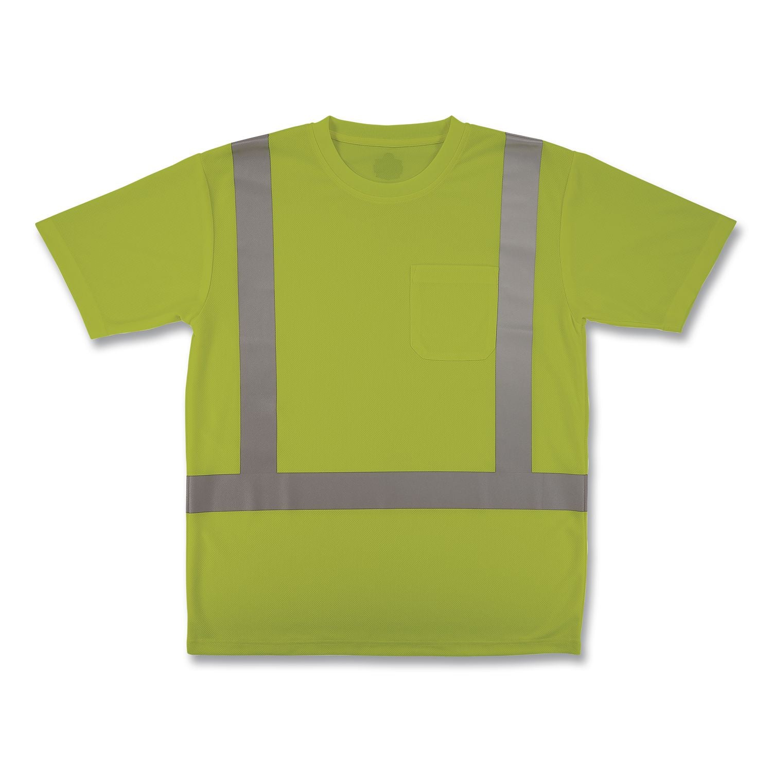 GloWear 8282 Class 2 Essential Hi-Vis T-Shirt, 5X-Large, Lime