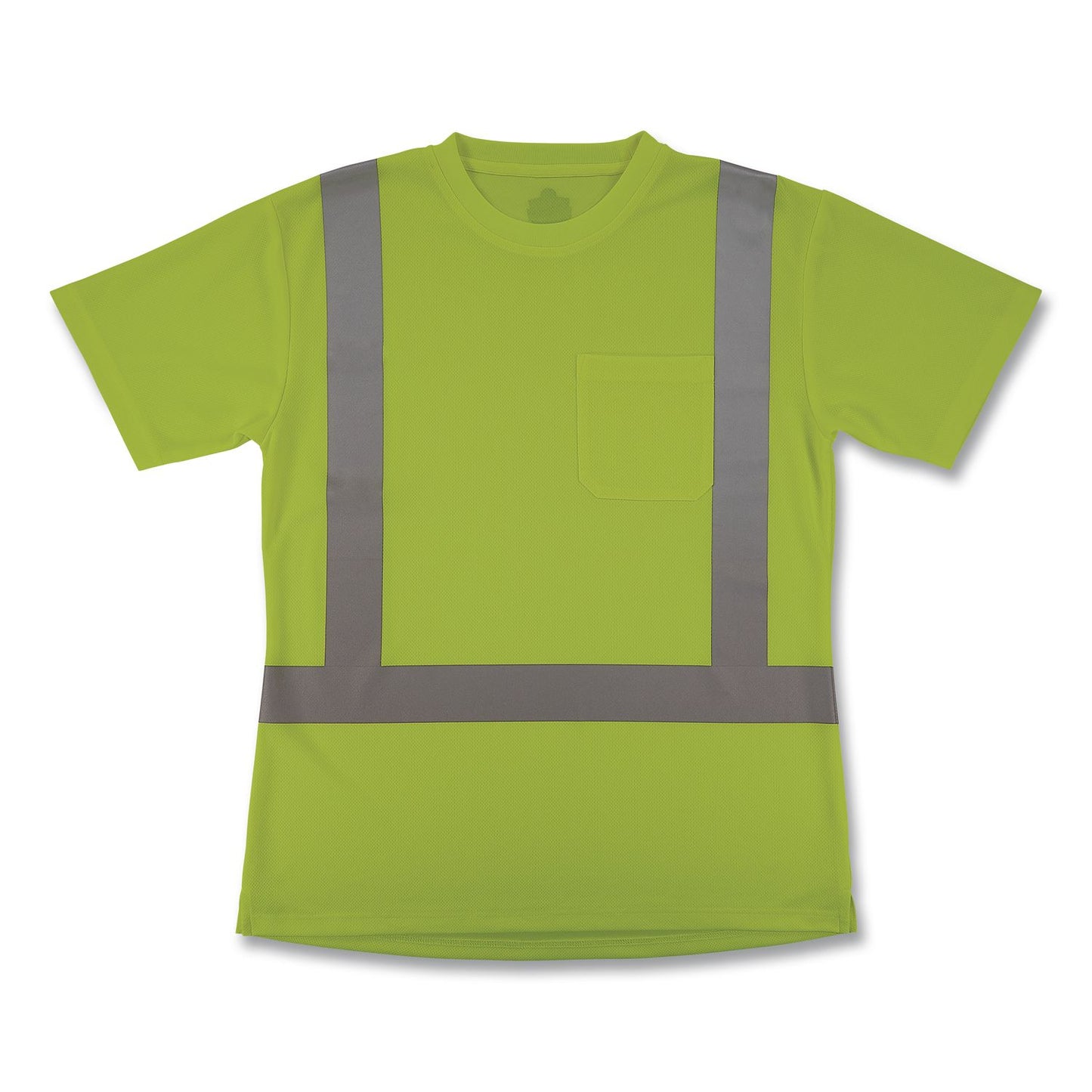 GloWear 8274 Class 2 Women's Essential Hi-Vis T-Shirt, X-Small, Lime