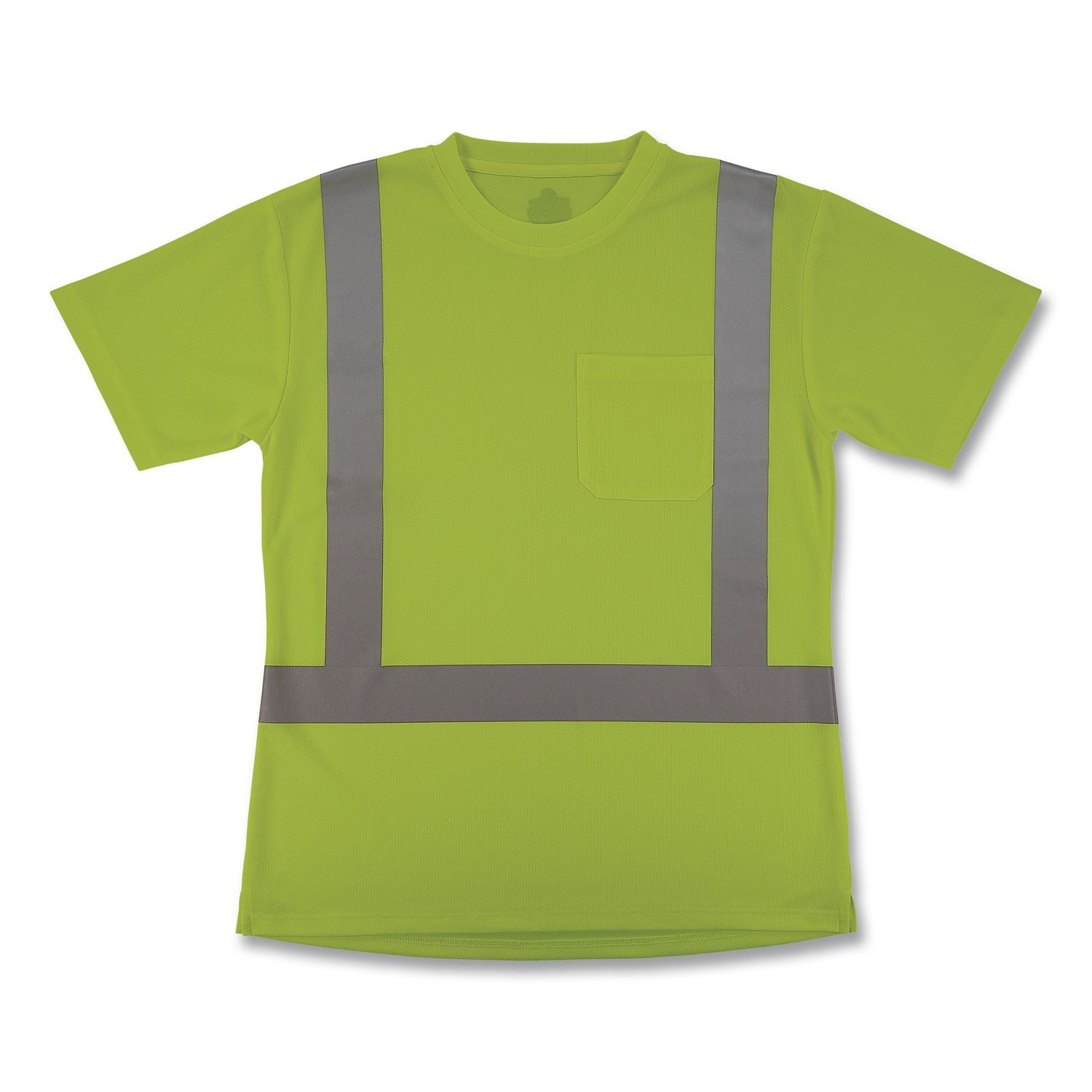 GloWear 8274 Class 2 Women's Essential Hi-Vis T-Shirt, Large, Lime