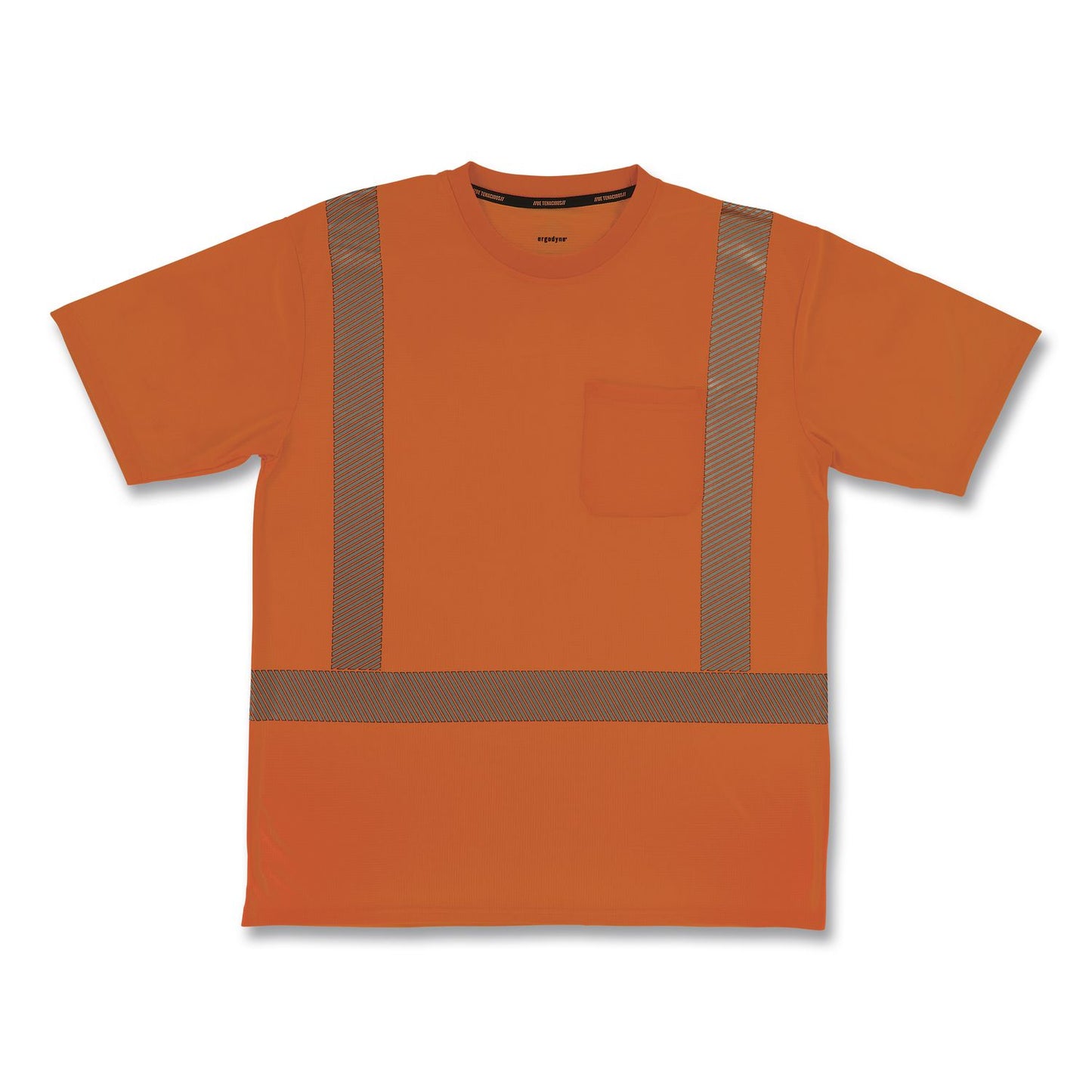 GloWear 8292 Class 2 Performance Hi-Vis T-Shirt, 4X-Large, Orange