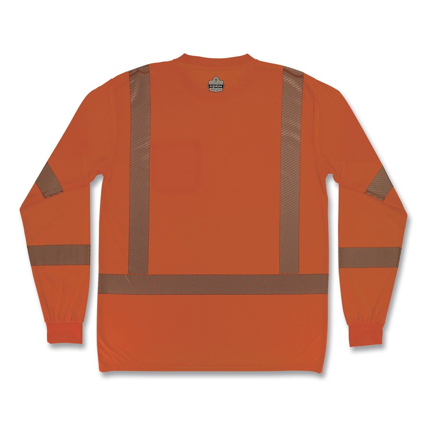 GloWear 8370 Class 3 Performance Hi-Vis Long Sleeve T-Shirt, 3X-Large, Orange