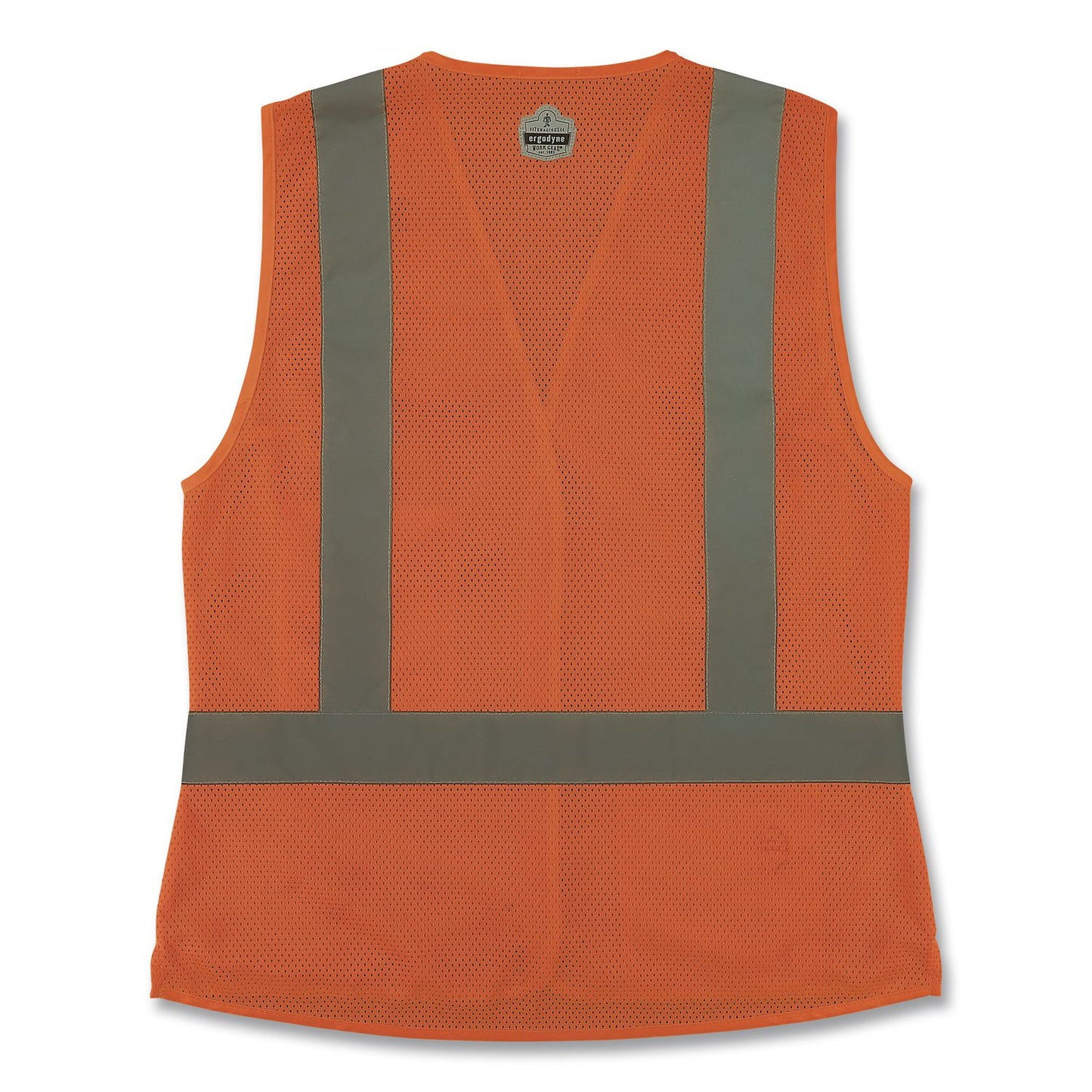 GloWear 8210HLW-S Class 2 Women's Hi-Vis Vest with Hook-and-Loop, Polyester, 2X-Large, Orange