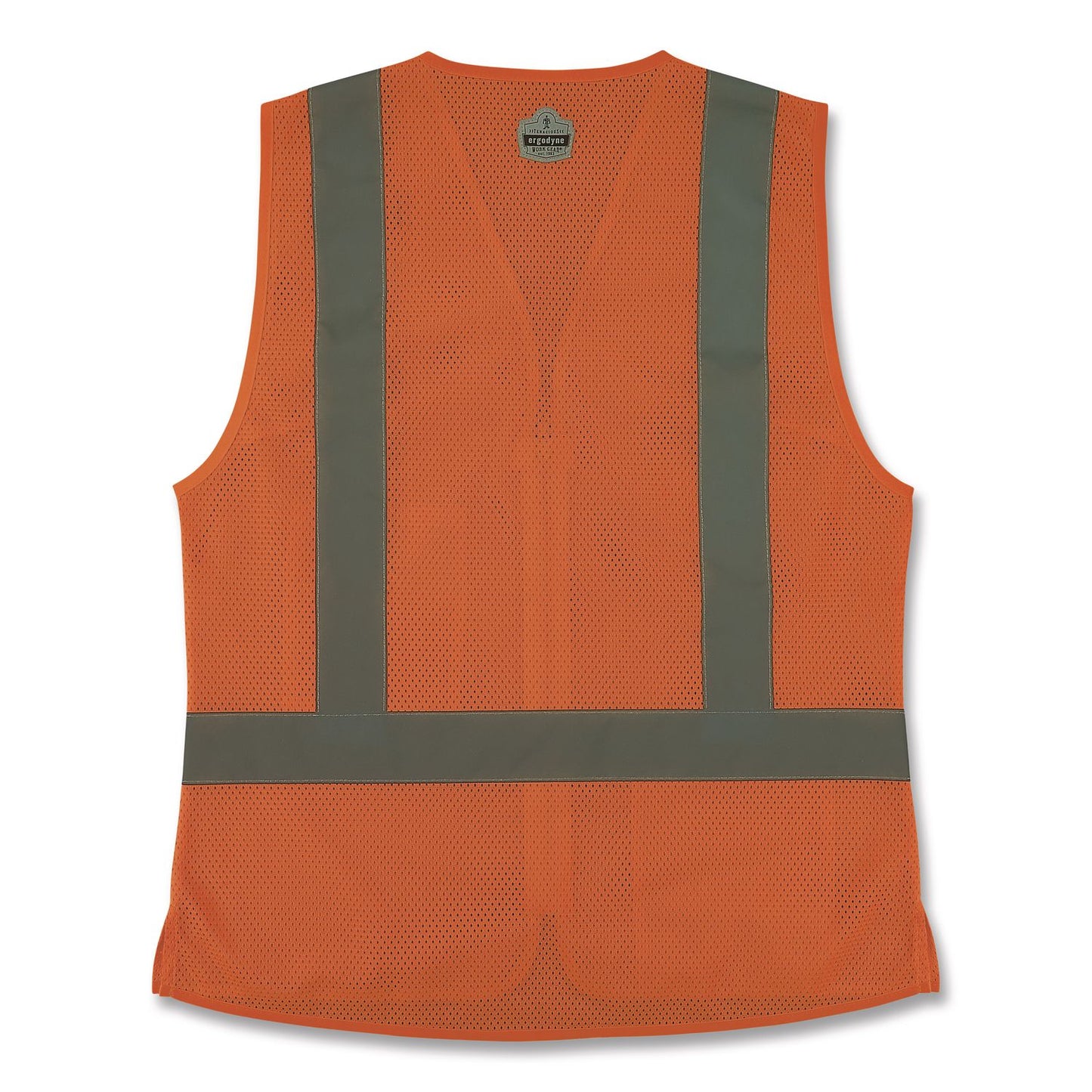 GloWear 8210ZW-S Class 2 Women's Hi-Vis Vest with Zipper, Polyester, Medium, Orange