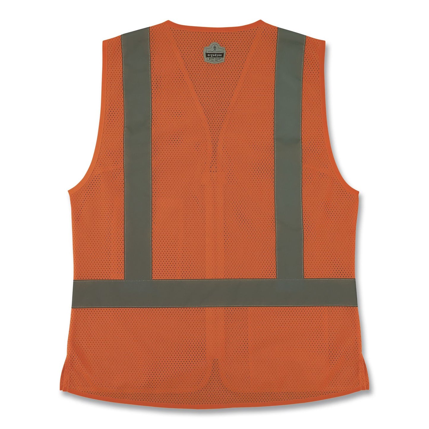 GloWear 8210ZW-S Class 2 Women's Hi-Vis Vest with Zipper, Polyester, Large, Orange
