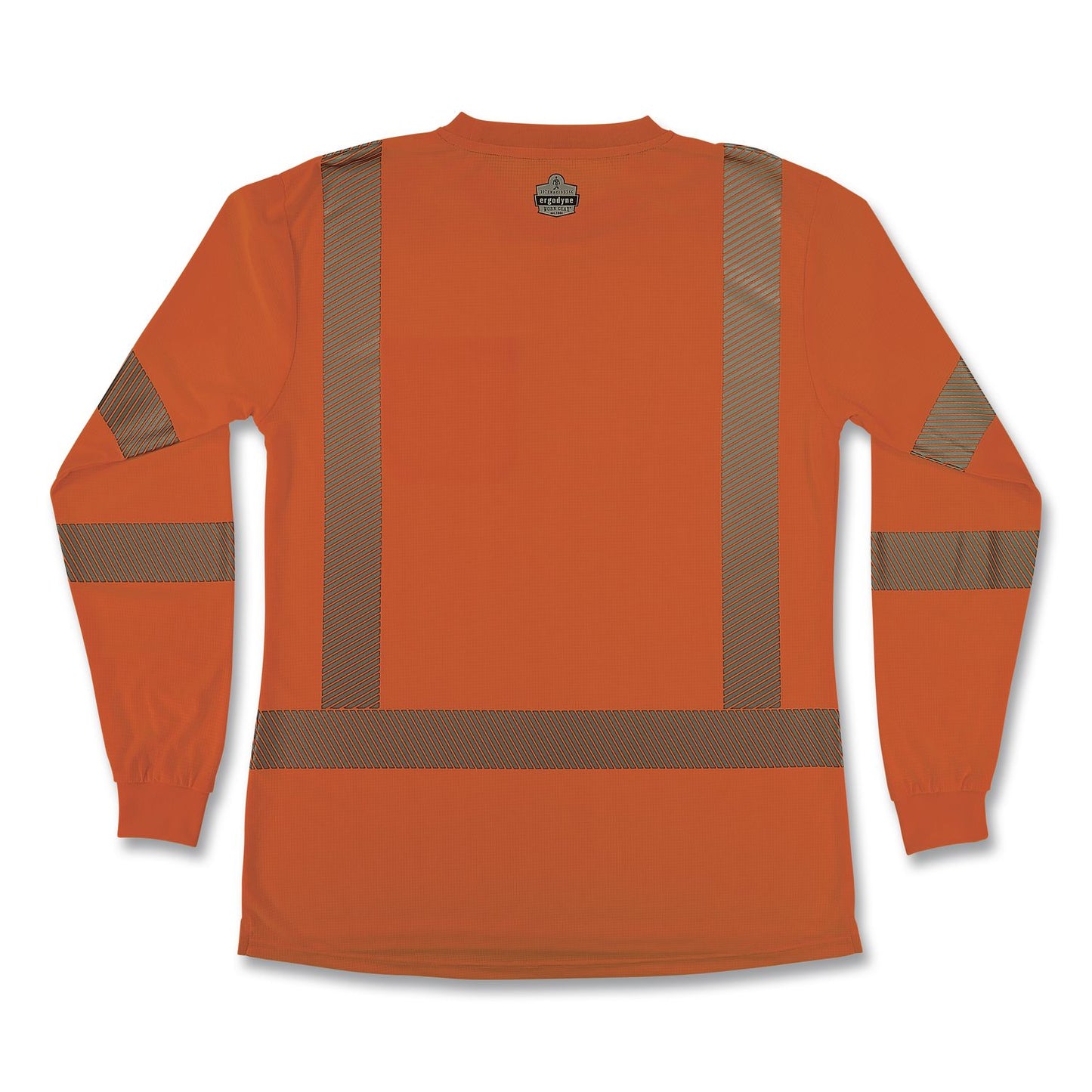 GloWear 8387 Class 3 Women's Performance Hi-Vis Long Sleeve T-Shirt, X-Large, Orange