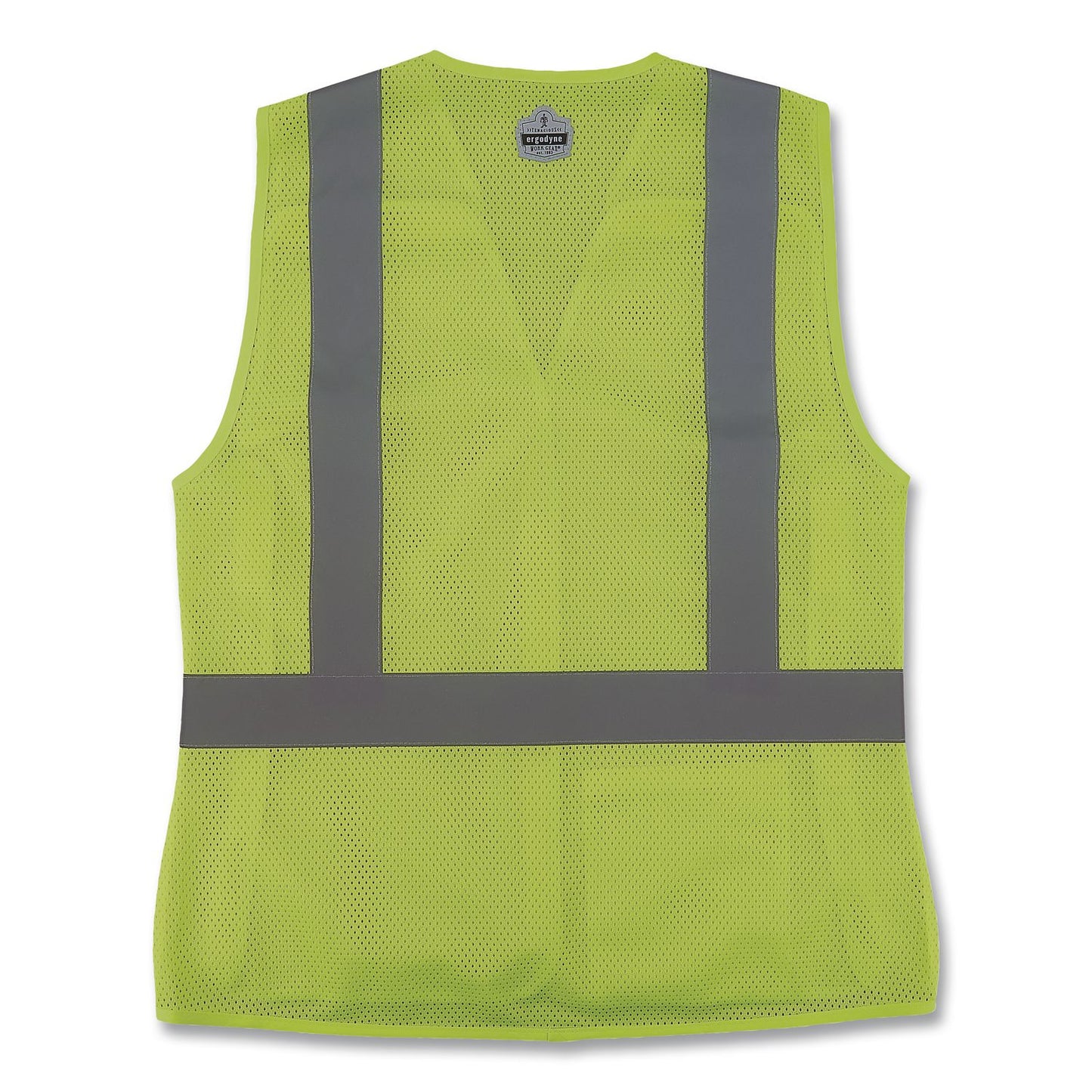 GloWear 8215BAW-S Class 2 Women's Hi-Vis Breakaway Vest with Hook-and-Loop, Polyester, 2X-Large, Lime
