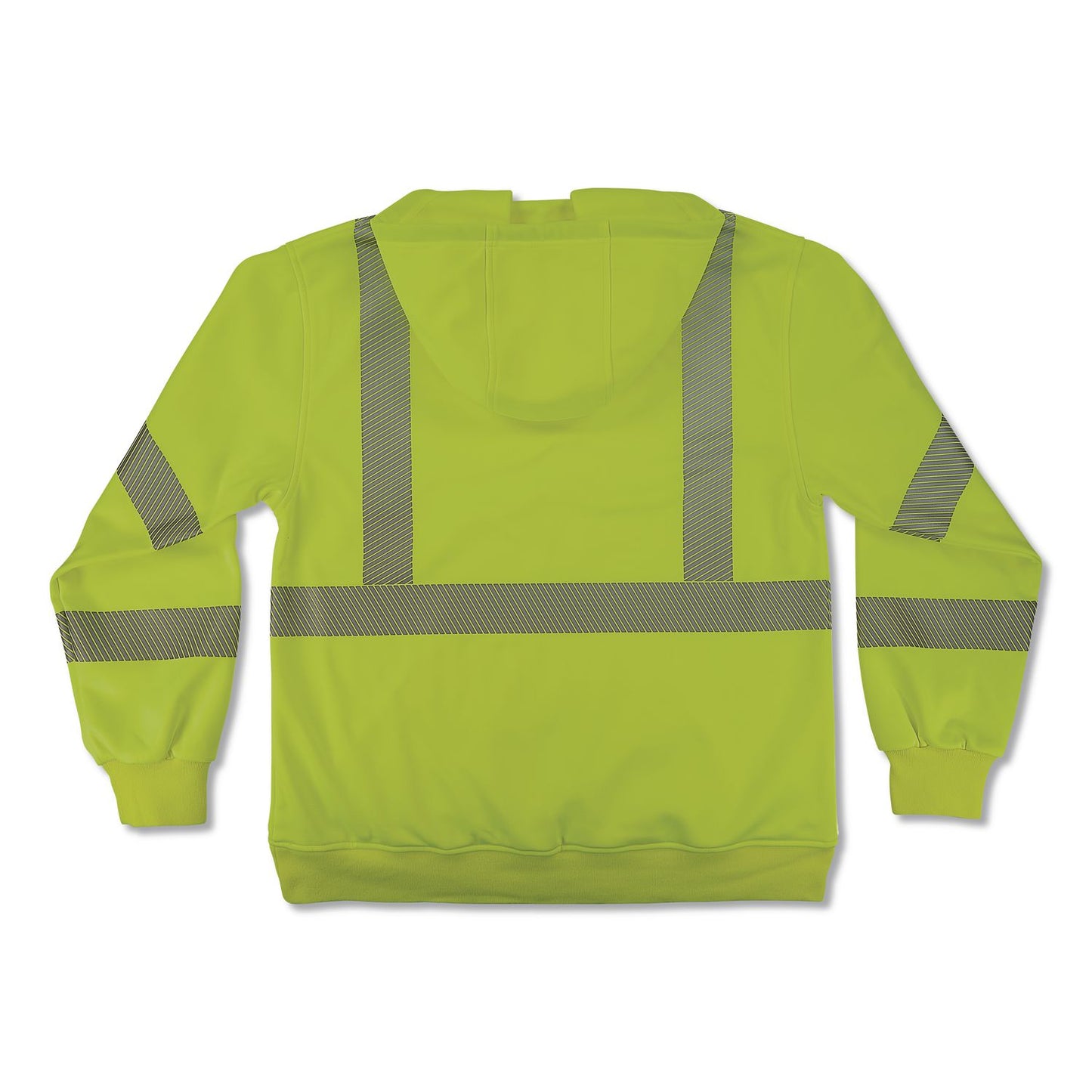 GloWear 8304W Class 3 Women's Performance Hi-Vis Hooded Sweatshirt, Large, Lime