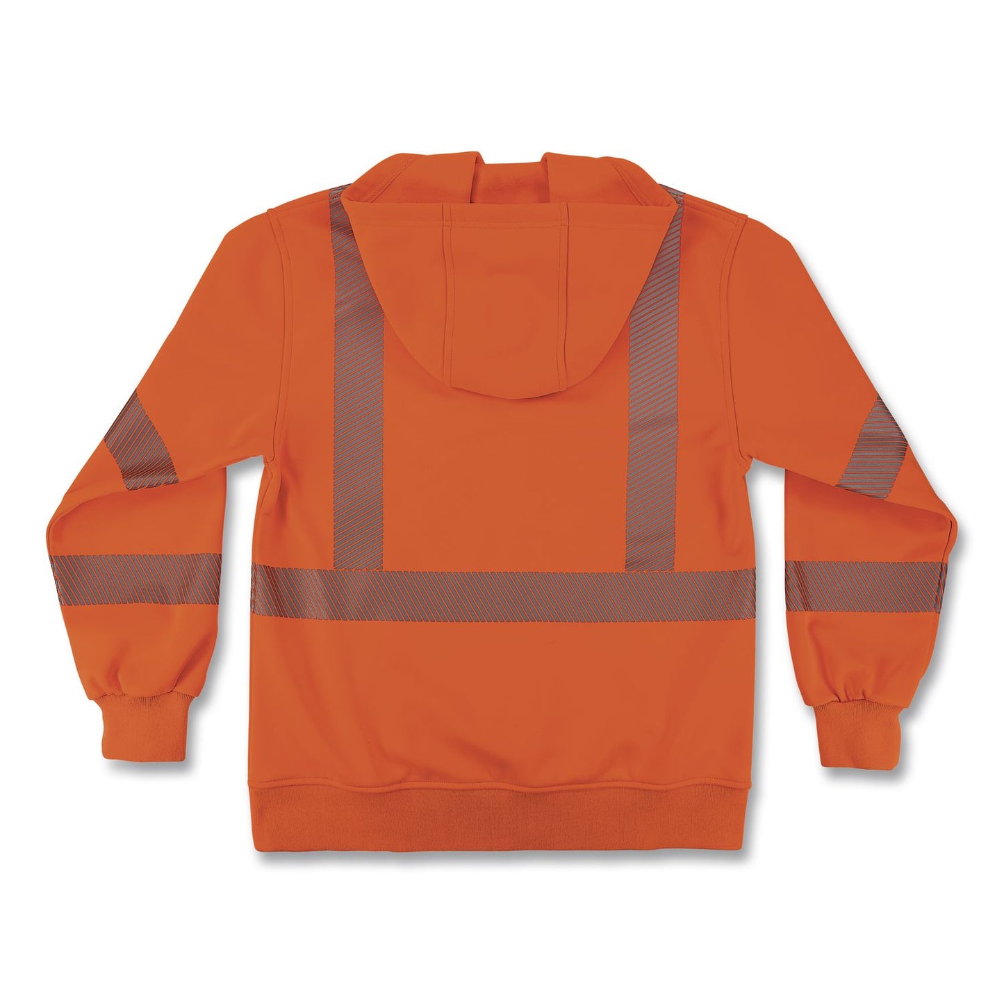 GloWear 8304W Class 3 Women's Performance Hi-Vis Hooded Sweatshirt, Large, Orange
