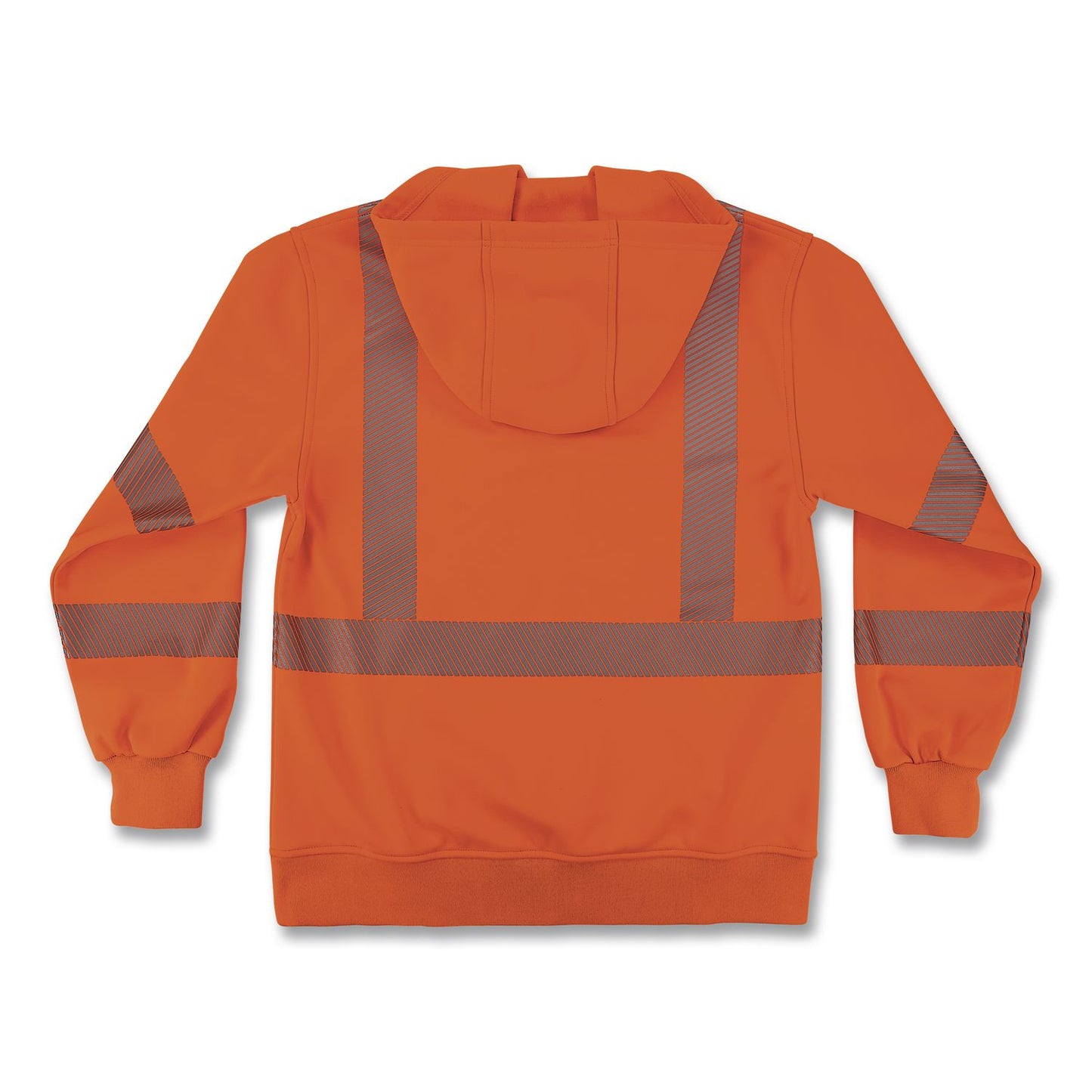 GloWear 8304W Class 3 Women's Performance Hi-Vis Hooded Sweatshirt, 2X-Large, Orange