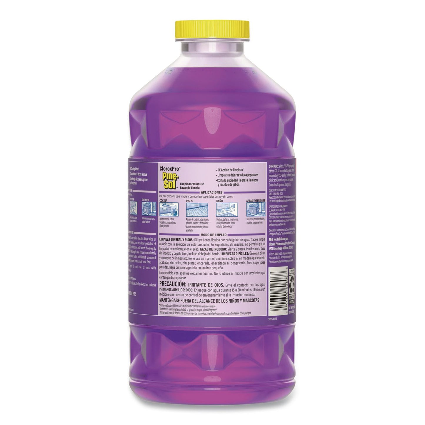 CloroxPro Multi-Surface Cleaner Concentrated, Lavender Clean Scent, 80 oz Bottle