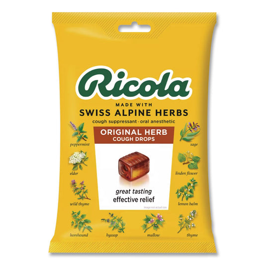 Cough Drops, Original Herb, 21 Drops/Pack