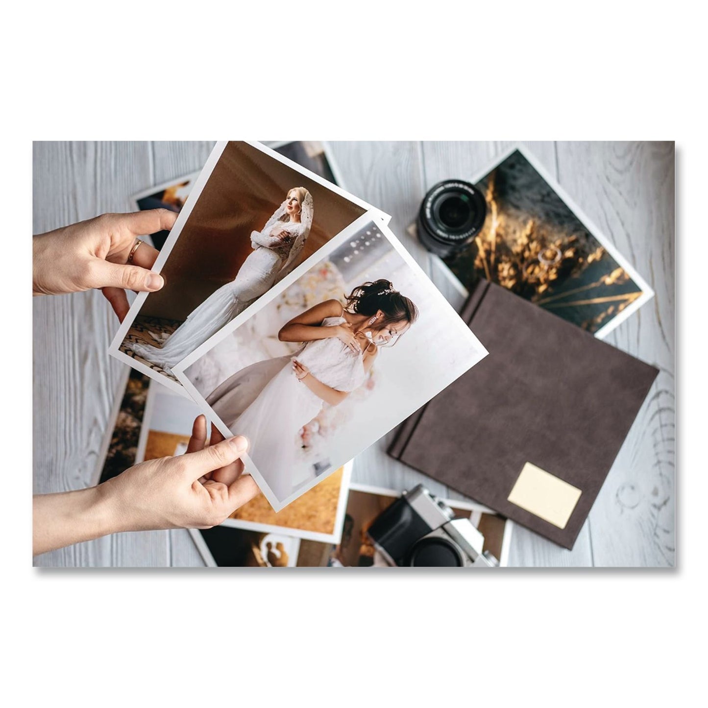Ultra Premium Photo Paper, 10 Mil, 8.5 X 11, High-Gloss White, 25/pack