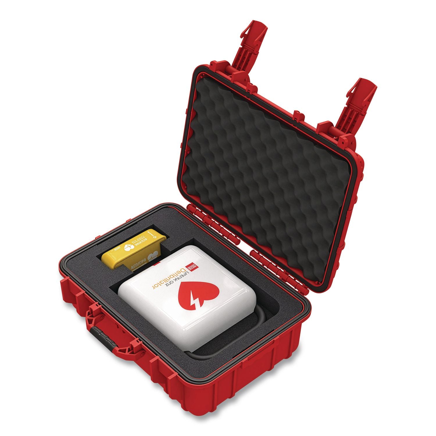 LIFEPAK CR2 Semi-Automatic, Cellular Defibrillator, English, Rugged Case