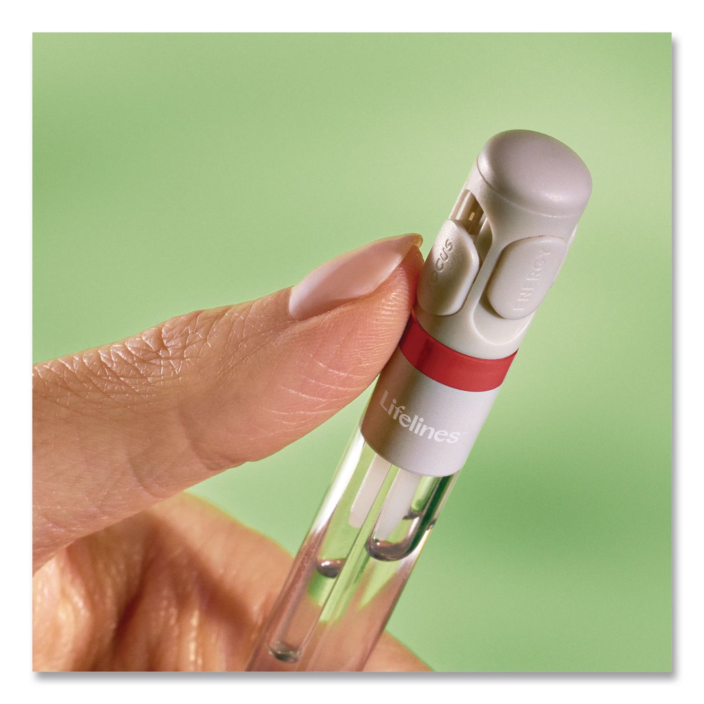 Essential Oil Blends Pen Diffuser, Spice Rush Scent, White