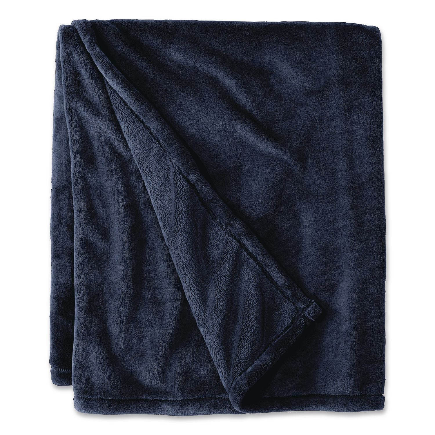 Wicked Plush Throw, 60 x 80, Navy