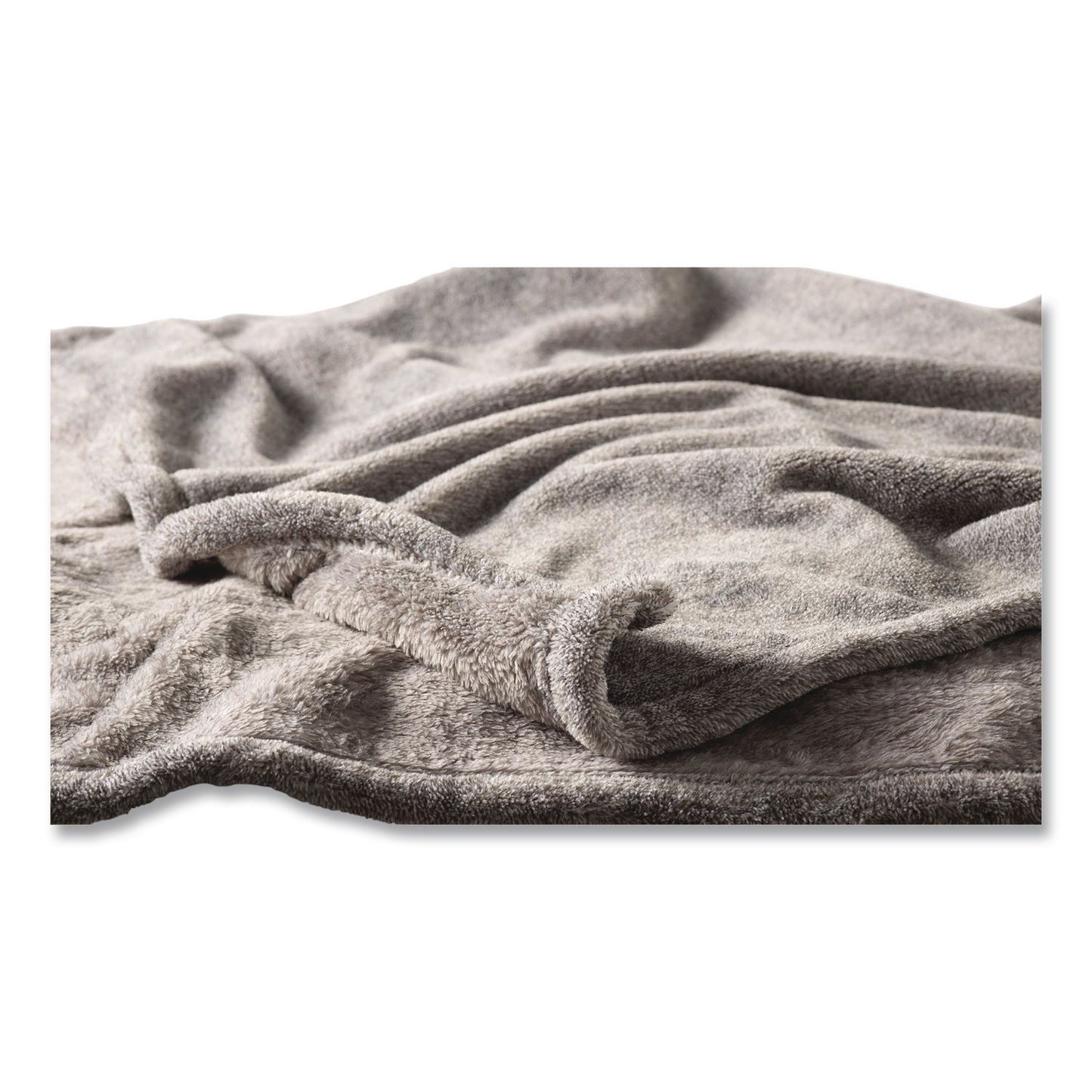 Wicked Plush Throw, 50 x 60, Charcoal Gray Heather