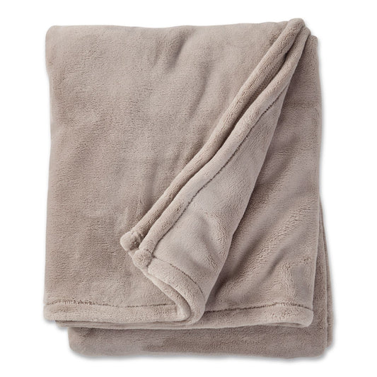 Wicked Plush Throw, 60 x 80, Woodsmoke