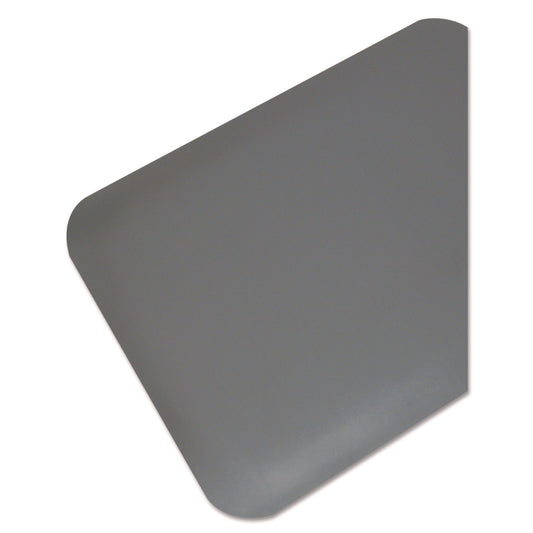 Pro Top Anti-Fatigue Mat, Rectangular, Gray Closed Cell Surface, 36" x 60"