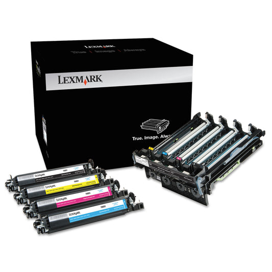 70C0Z50 Unison Imaging Unit, 40,000 Page Yield, Black/Tri-Color