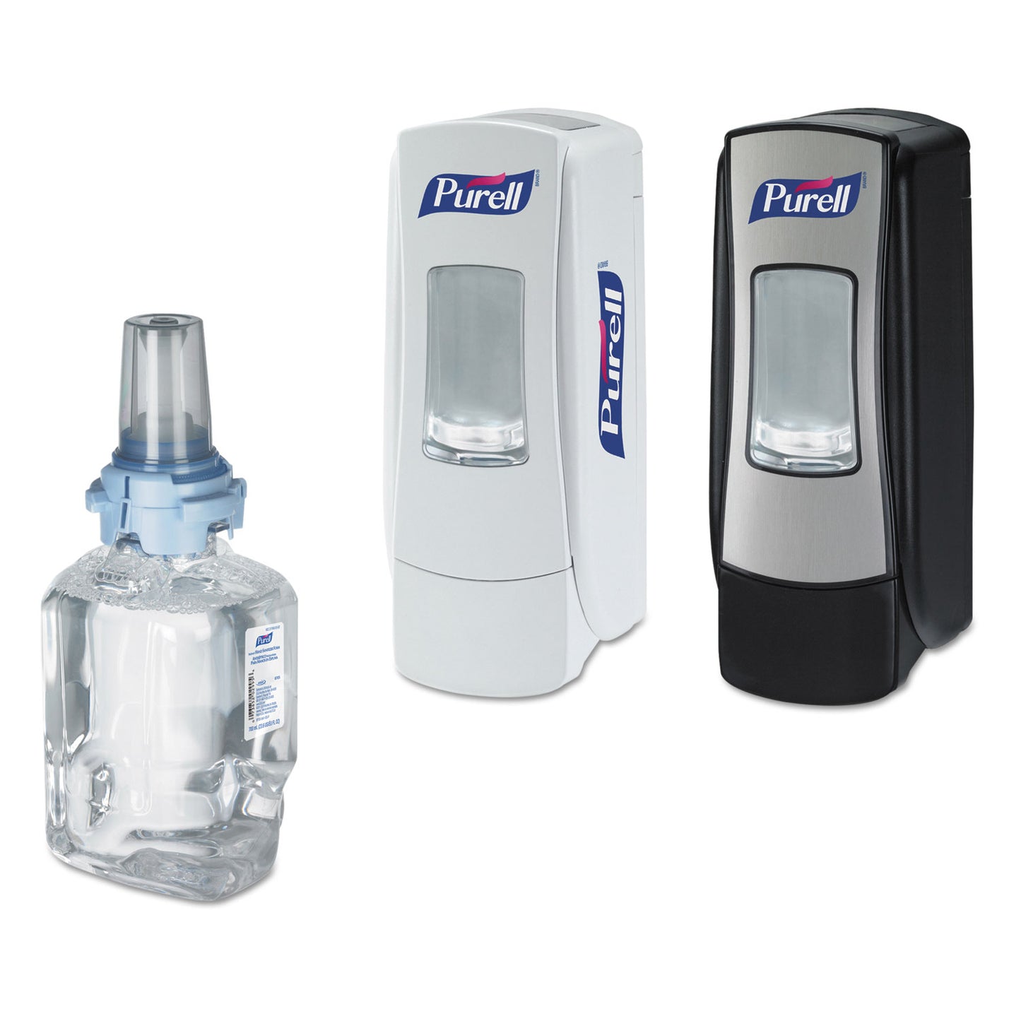 Advanced Hand Sanitizer Foam, For ADX-7 Dispensers, 700 mL Refill, Fragrance-Free