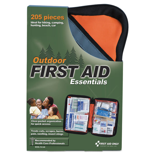 Outdoor Softsided First Aid Kit, 205 Pieces, Fabric Case