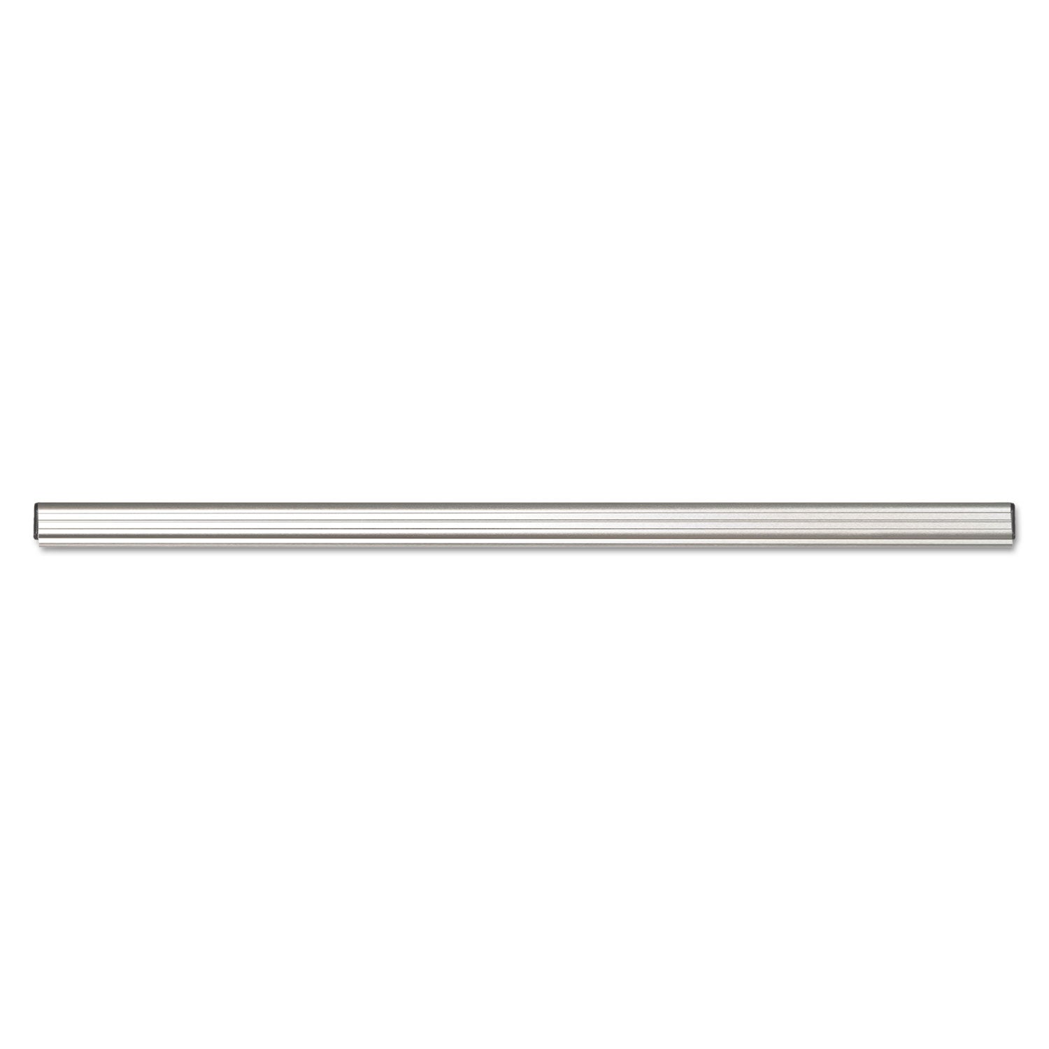 Grip-A-Strip Display Rails, 1.5" x 96", Satin Aluminum