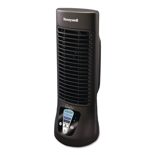 QuietSet Personal Table Fan, 4 Speeds, Black