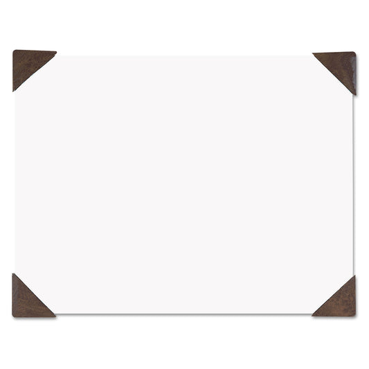 100% Recycled Doodle Desk Pad, Refillable, (50) White Sheets, 22" x 17", White