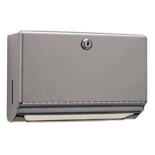 ClassicSeries Surface-Mounted Paper Towel Dispenser, 10.75 x 4 x 7.06, Stainless Steel