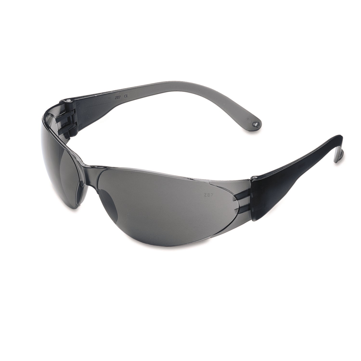 Checklite Safety Glasses, Frameless, Gray Single Hard Coat Scratch-Resistant Lens