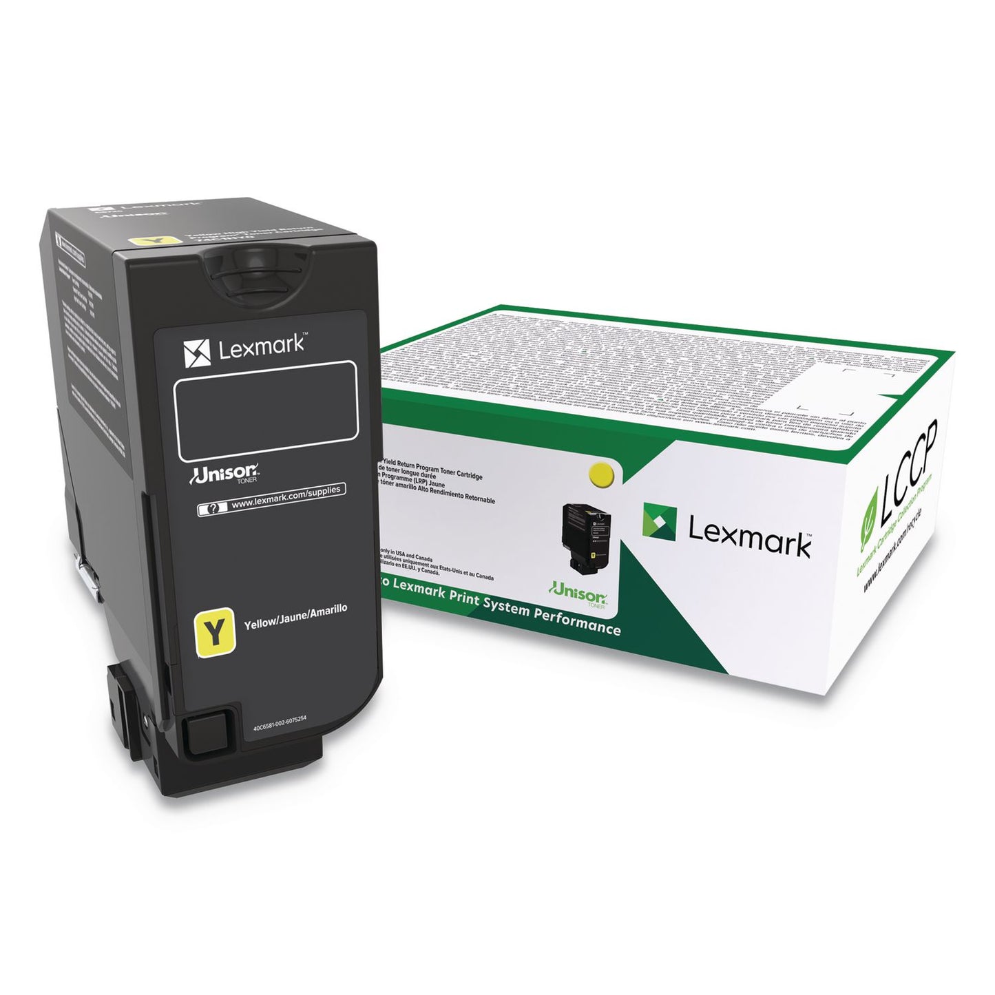 84c0hyg Unison High-Yield Toner, 16,000 Page-Yield, Yellow