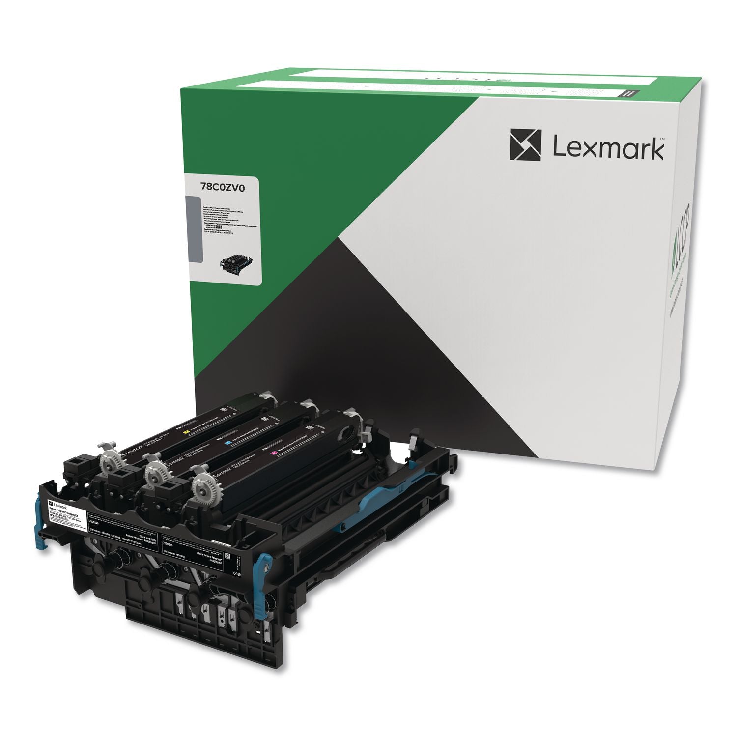 78c0zv0 Return Program Imaging Kit, 125,000 Page-Yield, Black