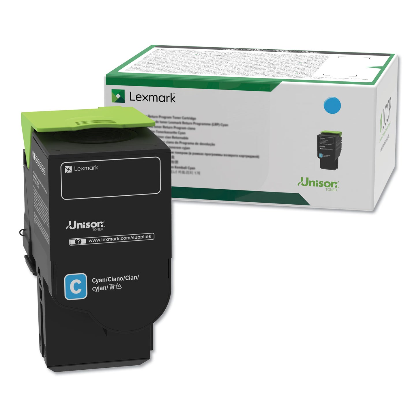 C2310c0 Toner, 1,000 Page-Yield, Cyan