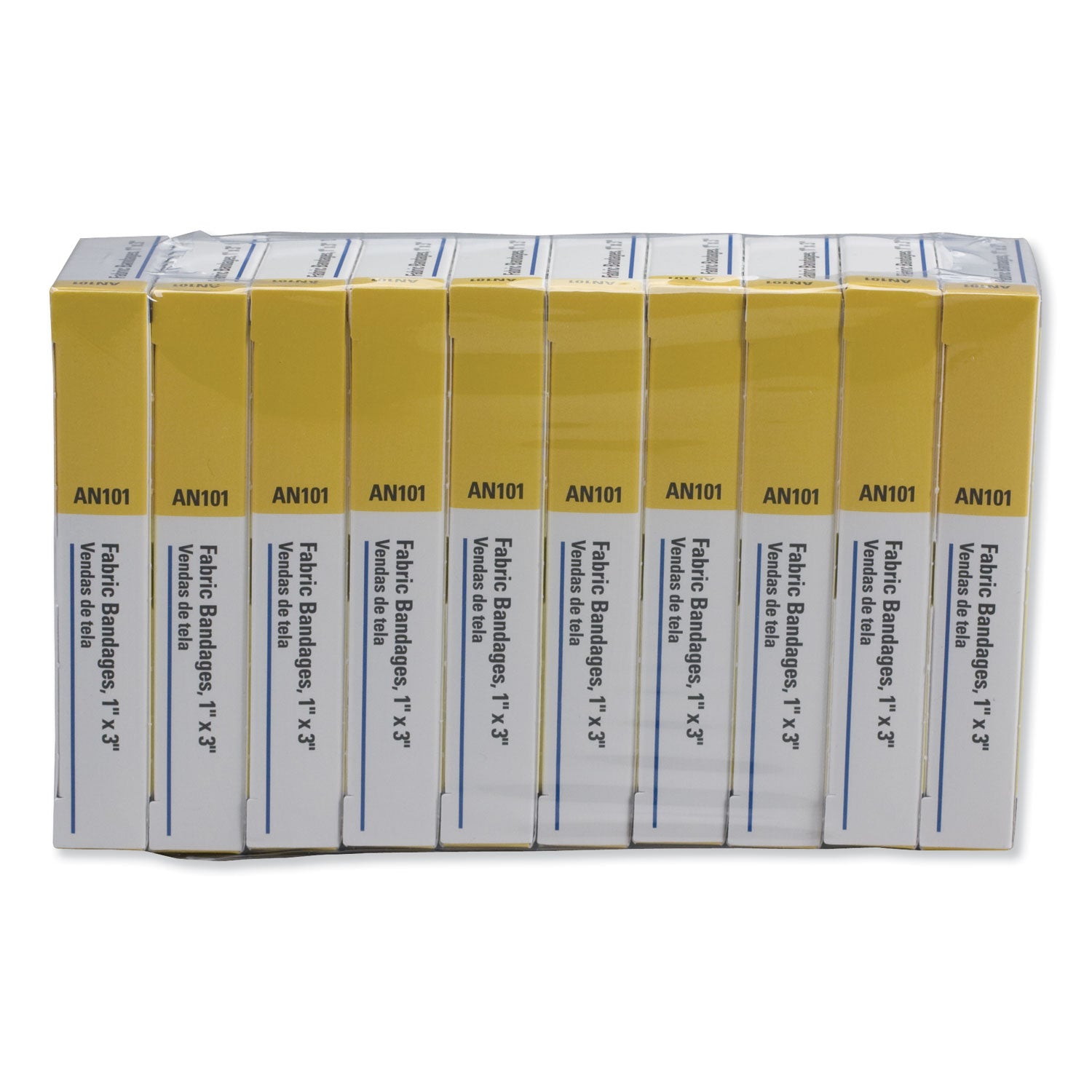 First-Aid Refill Fabric Adhesive Bandages, 1 X 3, 160/pack