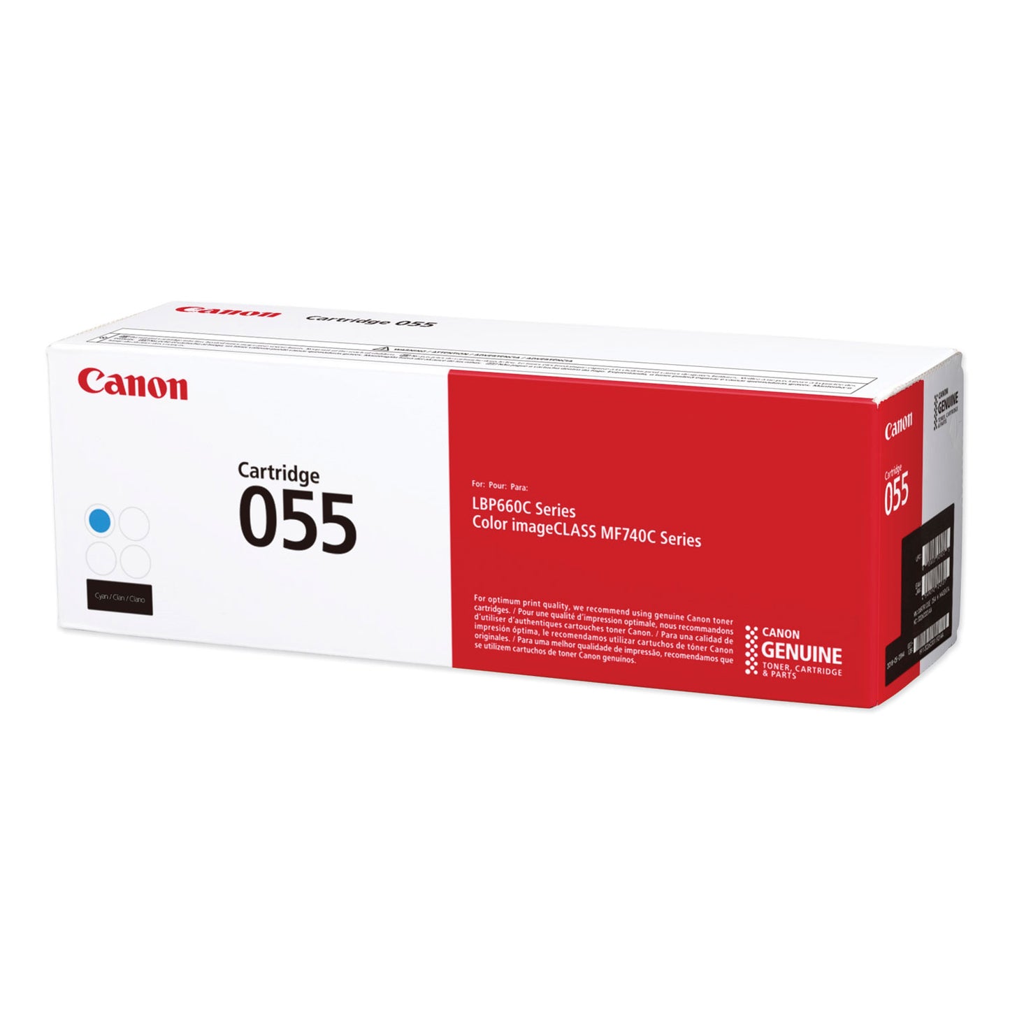 3015c001 (055) Toner, 2,100 Page-Yield, Cyan