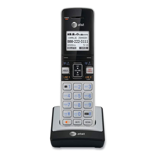 TL86003 Cordless Telephone Handset for TL86103 System, Silver/Black