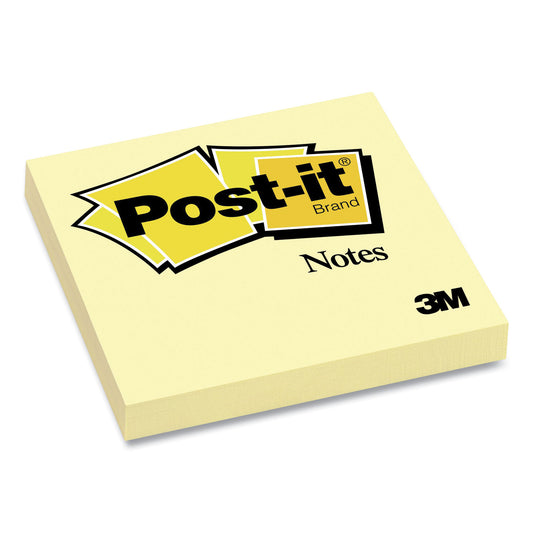 Original Pads in Canary Yellow, 3" x 3", 100 Sheets/Pad