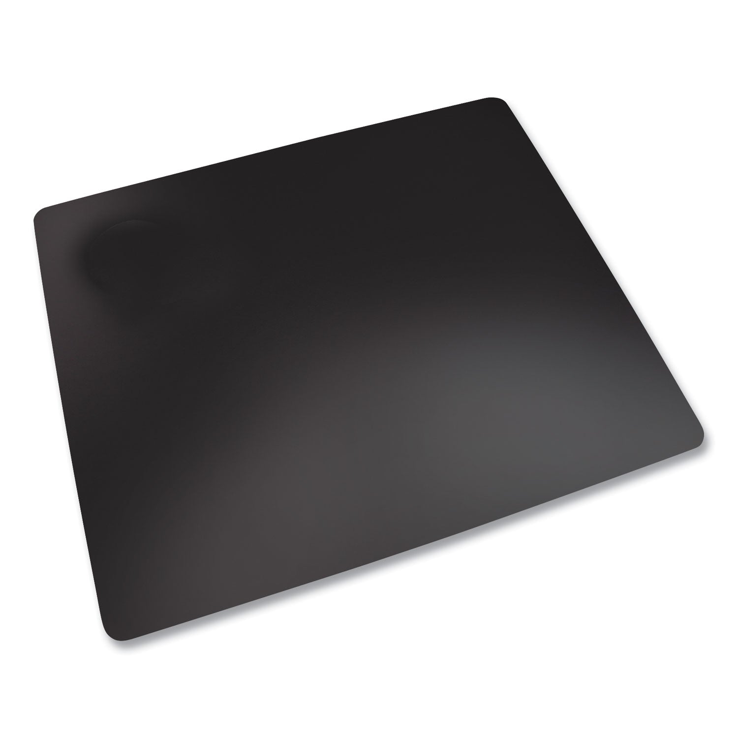Rhinolin II Desk Pad with Antimicrobial Protection, 36" x 20", Black