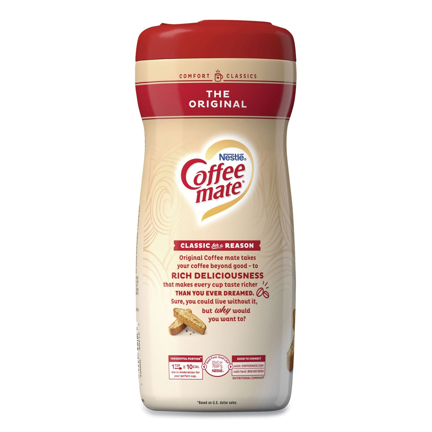 Original Powdered Creamer, 22 oz Canister