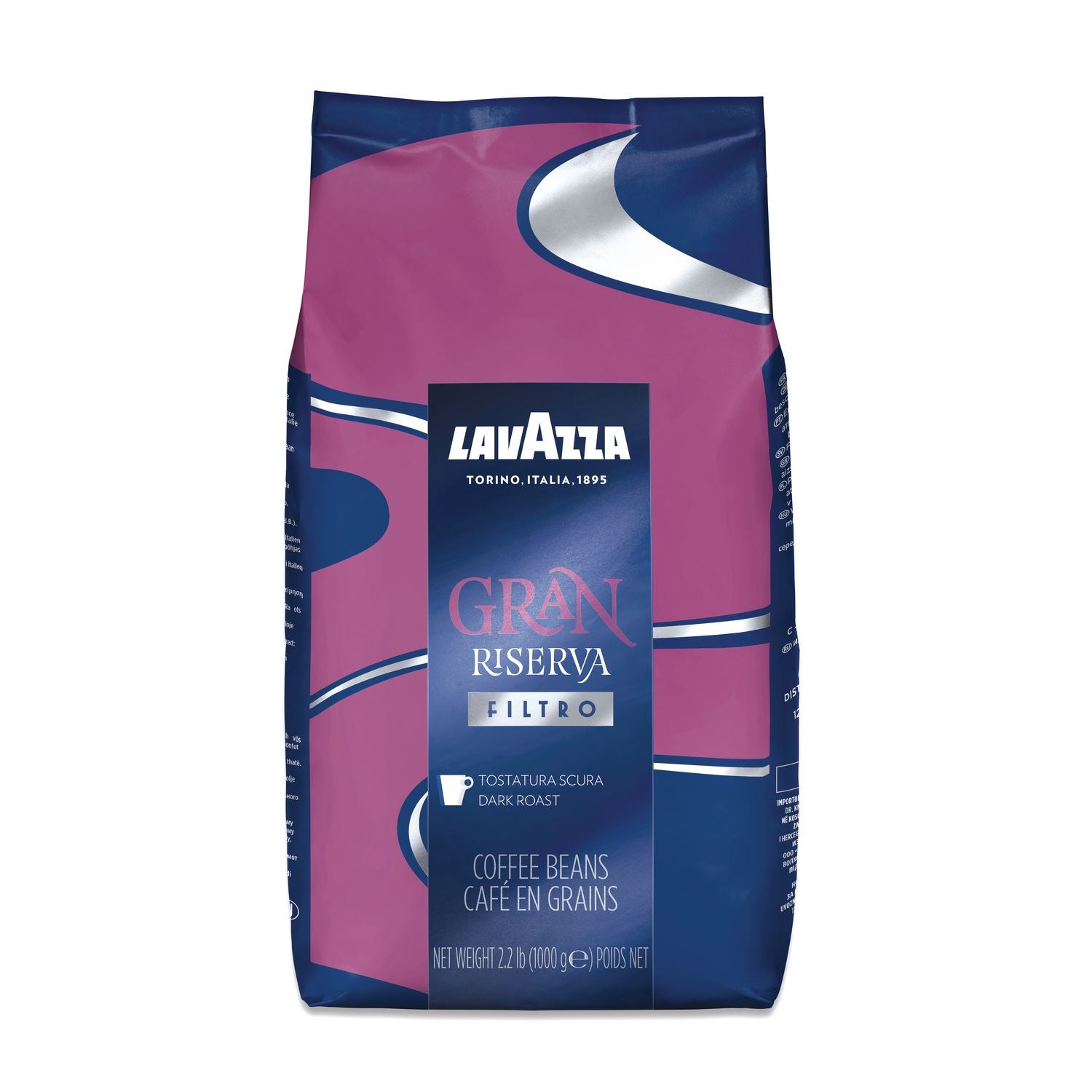 Gran Riserva Whole Bean Coffee, Dark And Bold, 2.2 Lb Bag