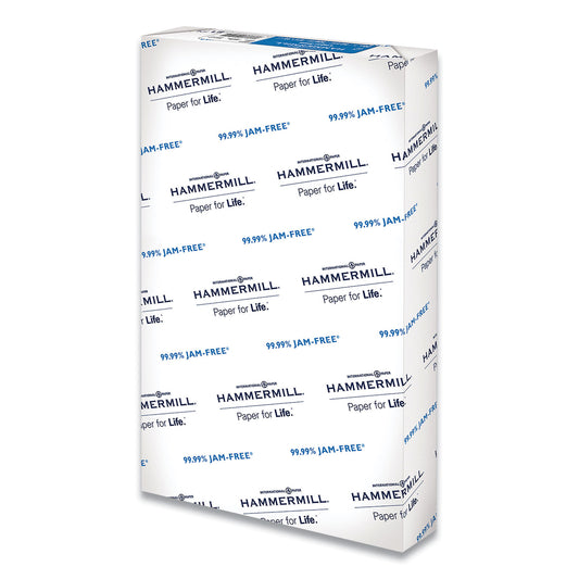 Copy Plus Print Paper, 92 Bright, 20 lb Bond Weight, 8.5 x 14, White, 500/Ream