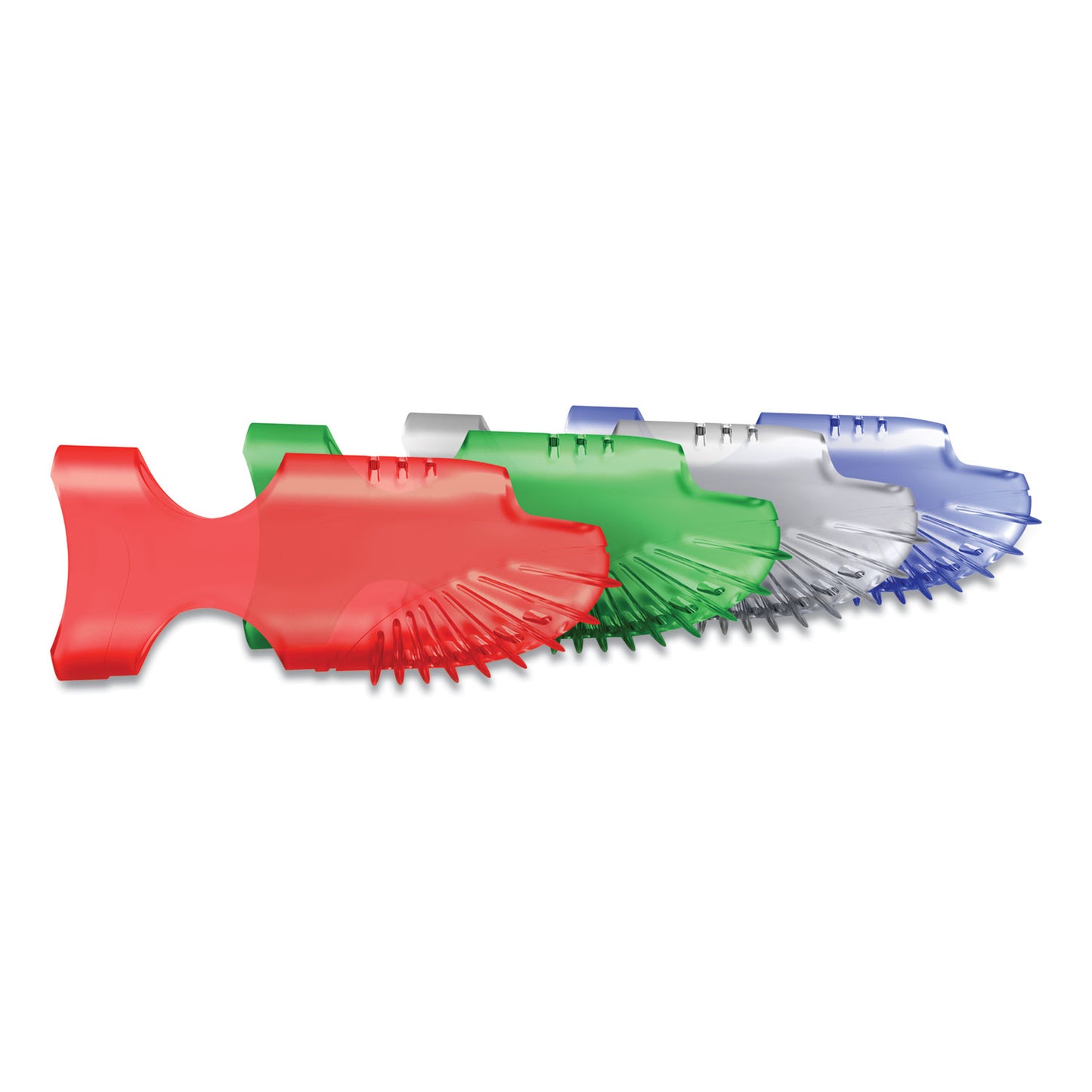Tippi Micro-Gel Fingertip Grips, Size 9, Large, Assorted, 10/pack