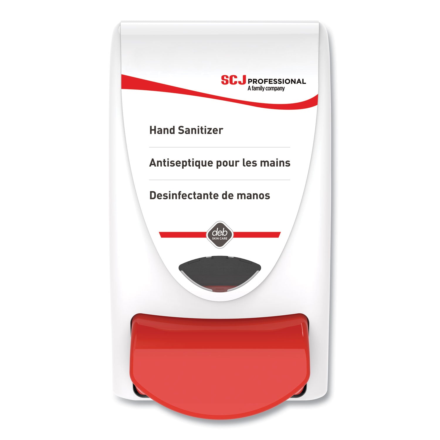 Hand Sanitizer Dispenser, 1L, 4.92 x 4.6 x 9.25, White
