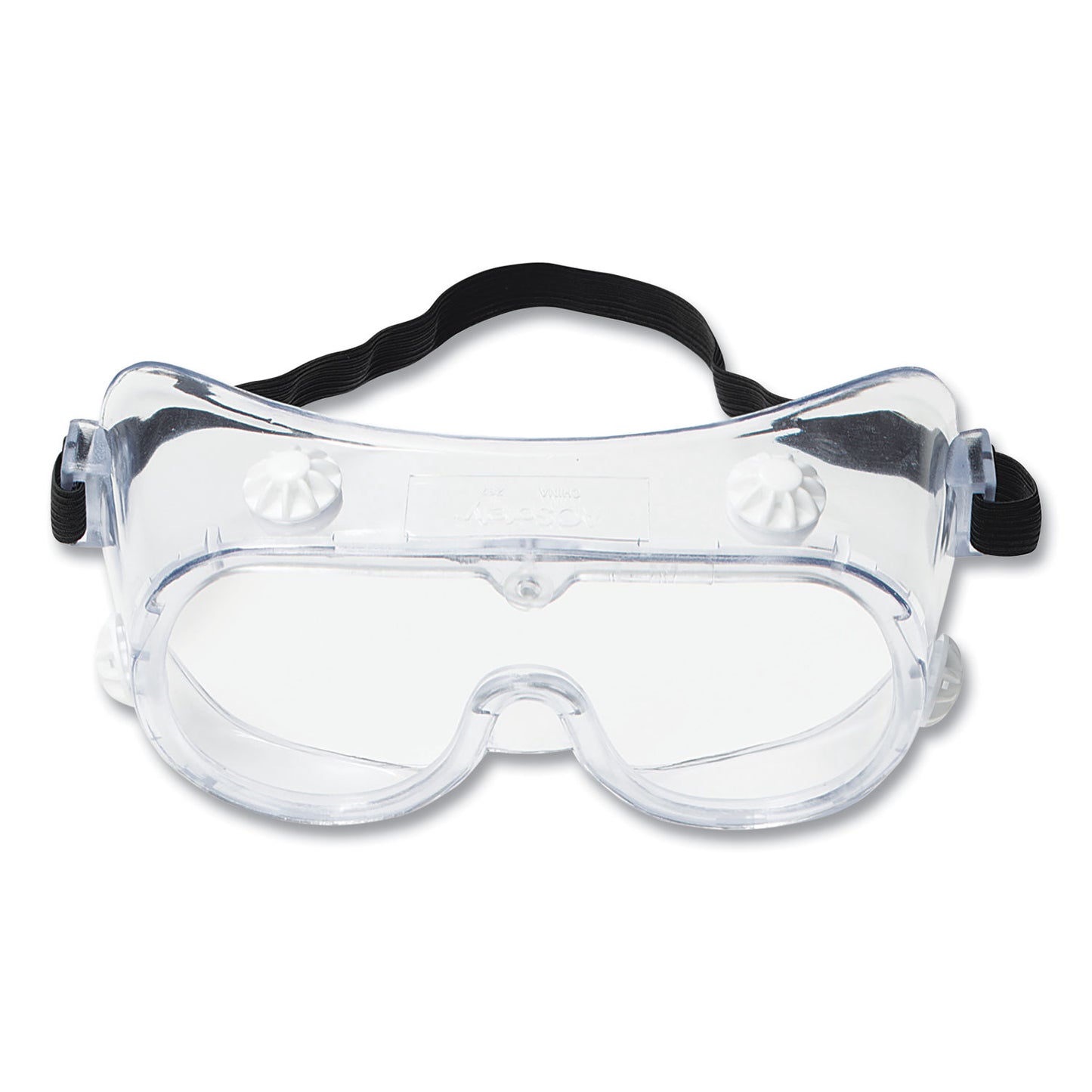 334 Safety Splash Goggles, OTG, Clear Anti-Fog Lens, Clear Frame