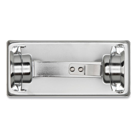 Locking Toilet Tissue Dispenser, 6 x 4.5 x 2.75, Chrome