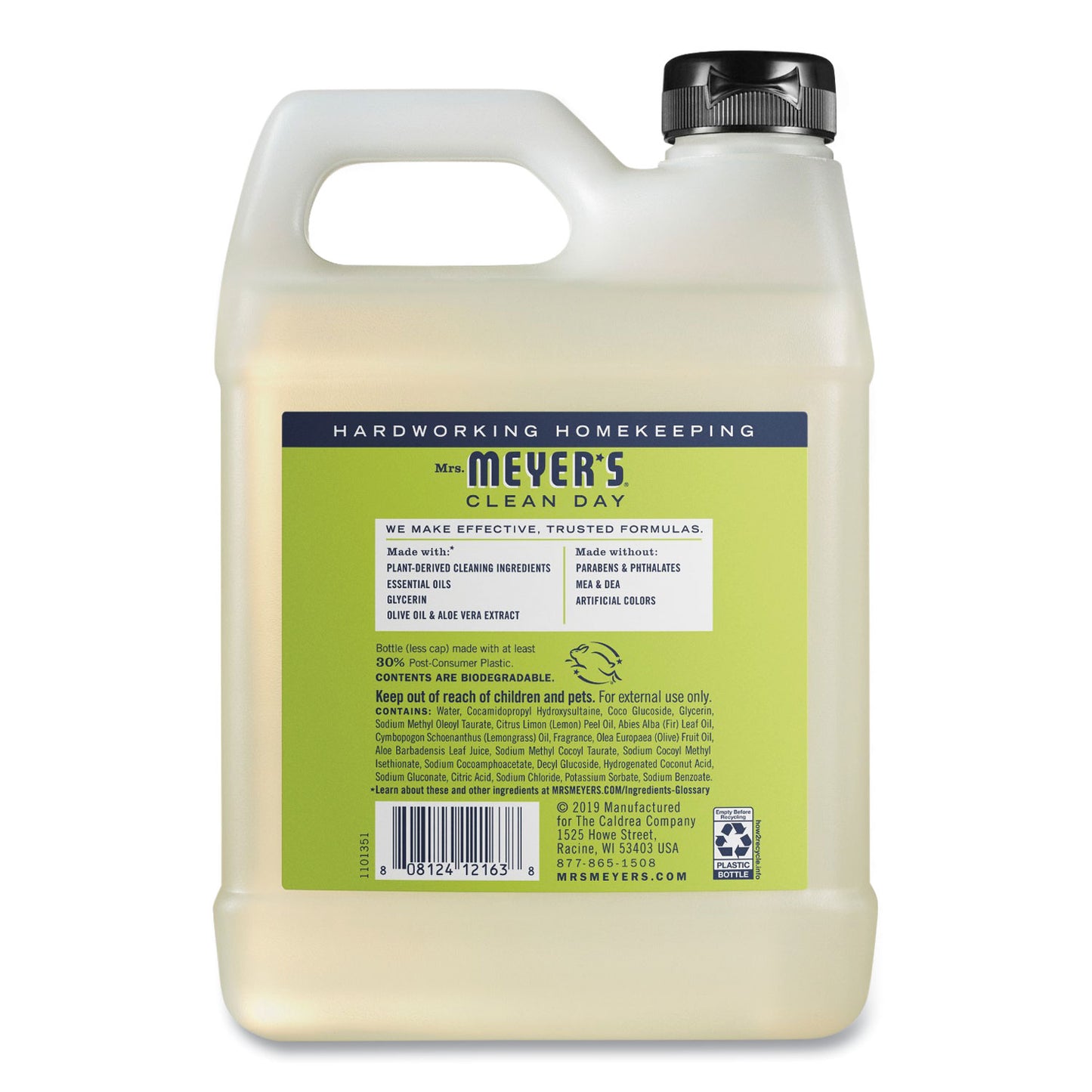 Clean Day Liquid Hand Soap Refill, Lemon Verbena Scent, 33 oz