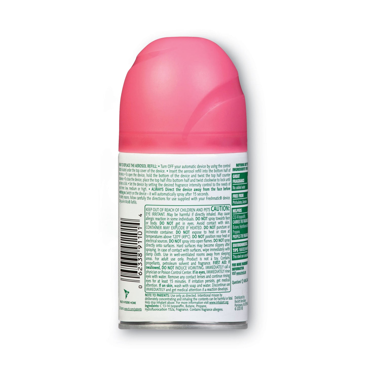 Freshmatic Life Scents Ultra Refill, White Flowers and Melon Summer Delights, 5.89 oz Aerosol Spray