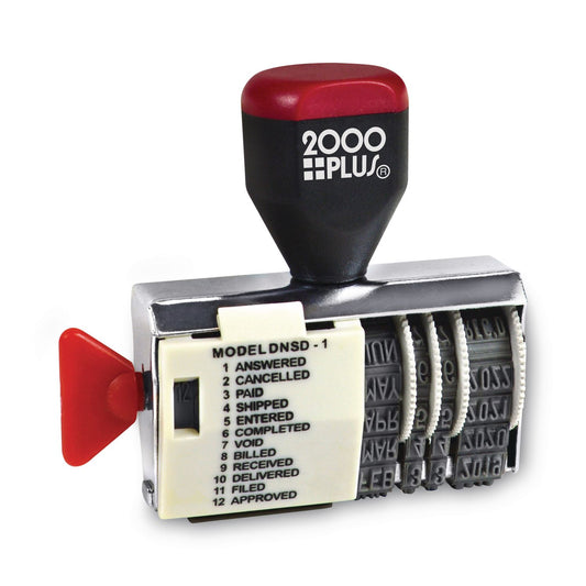 Dial-N-Stamp, 12 Phrases, Five Years, 1.5 X 0.13