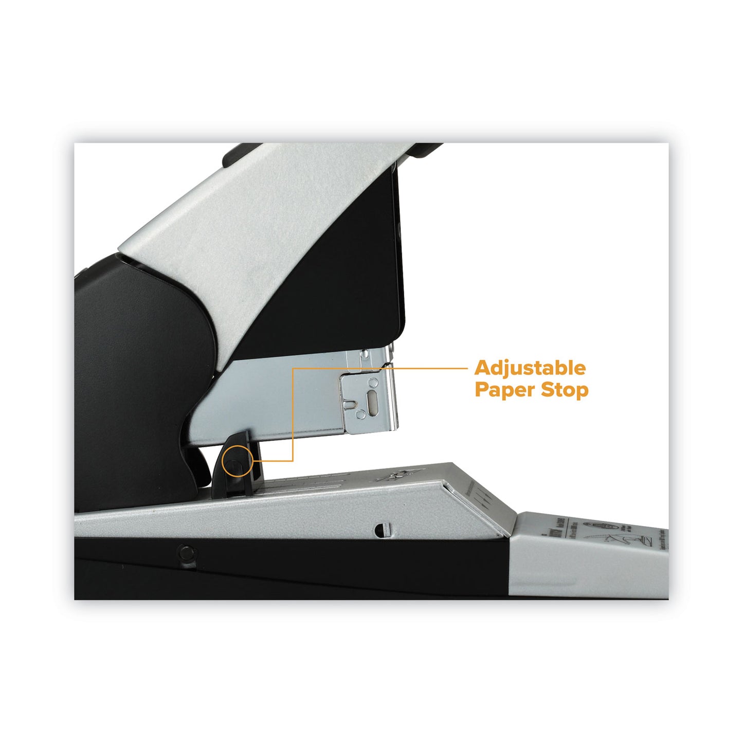 Auto 180 Xtreme Duty Automatic Stapler, 180-Sheet Capacity, Silver/black