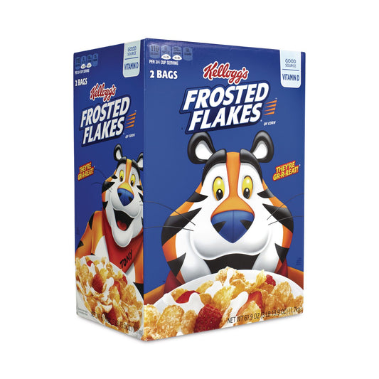 Frosted Flakes Breakfast Cereal, 61.9 oz Bag, 2 Bags/Box